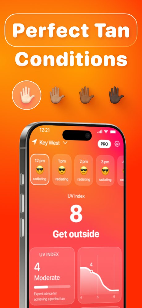 Beam Tanning app screenshot 1