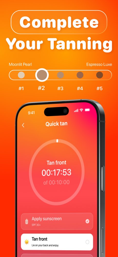 Beam Tanning app screenshot 3